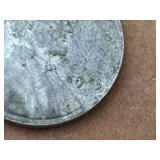 19_3 Steel Lincoln Penny - The "4" is Missing 19_3 Steel Lincoln Penny - The "4" is Missing