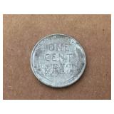 19_3 Steel Lincoln Penny - The "4" is Missing 19_3 Steel Lincoln Penny - The "4" is Missing