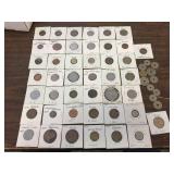 Vintage Group Foreign Coins Vintage Group Foreign Coins