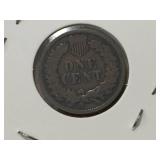 5 U.S. Indian Head Cents - 1880 - 1887 - 1891 - 1895 - 1897 5 U.S. Indian Head Cents - 1880 - 1887 - 1891 - 1895 - 1897