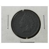 5 U.S. Indian Head Cents - 1880 - 1887 - 1891 - 1895 - 1897 5 U.S. Indian Head Cents - 1880 - 1887 - 1891 - 1895 - 1897