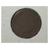 5 U.S. Indian Head Cents - 1880 - 1887 - 1891 - 1895 - 1897 5 U.S. Indian Head Cents - 1880 - 1887 - 1891 - 1895 - 1897