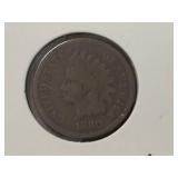 5 U.S. Indian Head Cents - 1880 - 1887 - 1891 - 1895 - 1897 5 U.S. Indian Head Cents - 1880 - 1887 - 1891 - 1895 - 1897