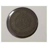5 U.S. Indian Head Cents - 1880 - 1887 - 1891 - 1895 - 1897 5 U.S. Indian Head Cents - 1880 - 1887 - 1891 - 1895 - 1897