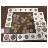 Vintage Group Mexico Coins - A Little Silver Vintage Group Mexico Coins - A Little Silver