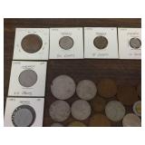 Vintage Group Mexico Coins - A Little Silver Vintage Group Mexico Coins - A Little Silver