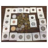 Group Vintage Germany Coins - Including Historic 1940 & 1942 Pfennig Group Vintage Germany Coins - Including Historic 1940 & 1942 Pfennig