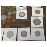 Group Vintage Germany Coins - Including Historic 1940 & 1942 Pfennig Group Vintage Germany Coins - Including Historic 1940 & 1942 Pfennig