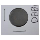 5 U.S. Indian Head Cents - 1862 - 1880 - 1889 - 1893 - 1895 5 U.S. Indian Head Cents - 1862 - 1880 - 1889 - 1893 - 1895