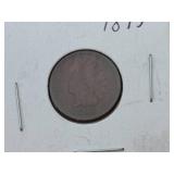 5 U.S. Indian Head Cents - 1862 - 1880 - 1889 - 1893 - 1895 5 U.S. Indian Head Cents - 1862 - 1880 - 1889 - 1893 - 1895