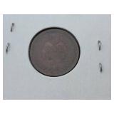 5 U.S. Indian Head Cents - 1862 - 1880 - 1889 - 1893 - 1895 5 U.S. Indian Head Cents - 1862 - 1880 - 1889 - 1893 - 1895