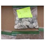 Group U.S. Jefferson Nickels 1970 Group U.S. Jefferson Nickels 1970