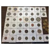 Group Vintage Foreign Coins 1919 - 1990 Group Vintage Foreign Coins 1919 - 1990