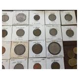 Group Vintage Foreign Coins 1919 - 1990 Group Vintage Foreign Coins 1919 - 1990