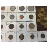 Group Vintage Foreign Coins 1919 - 1990 Group Vintage Foreign Coins 1919 - 1990