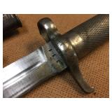 WWII Era Swedish Mauser M96 Bayonet - Scabbard - Frog WWII Era Swedish Mauser M96 Bayonet - Scabbard - Frog