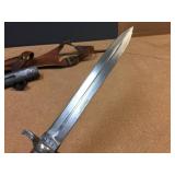 WWII Era Swedish Mauser M96 Bayonet - Scabbard - Frog WWII Era Swedish Mauser M96 Bayonet - Scabbard - Frog