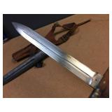 WWII Era Swedish Mauser M96 Bayonet - Scabbard - Frog WWII Era Swedish Mauser M96 Bayonet - Scabbard - Frog