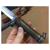 WWII Era Swedish Mauser M96 Bayonet - Scabbard - Frog WWII Era Swedish Mauser M96 Bayonet - Scabbard - Frog