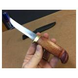 Nifty Vintage KJ Mora Sweden 5" Knife - Sheath Nifty Vintage KJ Mora Sweden 5" Knife - Sheath