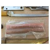 Interesting Group Vintage Knives - Oilstone Sticks Interesting Group Vintage Knives - Oilstone Sticks