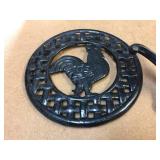 Group Cast Iron - Boot Jack - Trivet - Soap Dish - Hook Group Cast Iron - Boot Jack - Trivet - Soap Dish - Hook