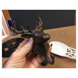 Group Cast Iron - Boot Jack - Trivet - Soap Dish - Hook Group Cast Iron - Boot Jack - Trivet - Soap Dish - Hook