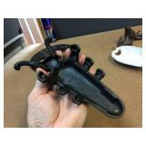 Group Cast Iron - Boot Jack - Trivet - Soap Dish - Hook Group Cast Iron - Boot Jack - Trivet - Soap Dish - Hook