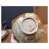 2 Artisan Pottery Pcs - Signed 2 Artisan Pottery Pcs - Signed