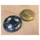 Vintage Makeup Powder Boxes - Buttons Vintage Makeup Powder Boxes - Buttons