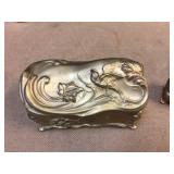 Antique Cast "Casket" Victorian Jewelry Boxes Including Benedict Antique Cast "Casket" Victorian Jewelry Boxes Including Benedict