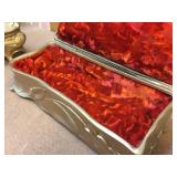 Unbelievable! Benedict - Art Nouveau Lined Casket Box plus 3 others Unbelievable! Benedict - Art Nouveau Lined Casket Box plus 3 others
