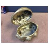 Unbelievable! Benedict - Art Nouveau Lined Casket Box plus 3 others Unbelievable! Benedict - Art Nouveau Lined Casket Box plus 3 others