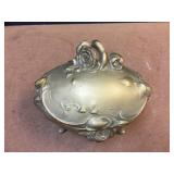 Unbelievable! Benedict - Art Nouveau Lined Casket Box plus 3 others Unbelievable! Benedict - Art Nouveau Lined Casket Box plus 3 others