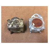 4 Victorian/Nouveau "Gasket" Hinged Jewelry Boxes 4 Victorian/Nouveau "Gasket" Hinged Jewelry Boxes