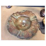 Vintage Alabaster & Carved Wooden Set Vintage Alabaster & Carved Wooden Set