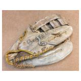 4 Vintage Leather Ball Gloves - Right Hand Throw 4 Vintage Leather Ball Gloves - Right Hand Throw