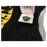 Pittsburgh Steelers 4XL Hoodie & #1 Steelers Fan Ring Pittsburgh Steelers 4XL Hoodie & #1 Steelers Fan Ring