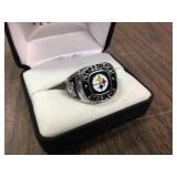 Pittsburgh Steelers 4XL Hoodie & #1 Steelers Fan Ring Pittsburgh Steelers 4XL Hoodie & #1 Steelers Fan Ring