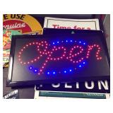 LED "Open" Sign 19" x 10" LED "Open" Sign 19" x 10"