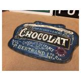 Guinness - Fulton - Chocolat Embossed Tin Signs Guinness - Fulton - Chocolat Embossed Tin Signs