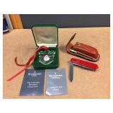 Victorinox Swiss Army Knife - Waterford Crystal Ornament Victorinox Swiss Army Knife - Waterford Crystal Ornament