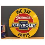 Chevrolet - Dubble Bubble - Hamms Round Metal Signs Chevrolet - Dubble Bubble - Hamms Round Metal Signs