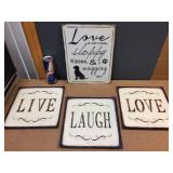Inspirational Metal Signs Inspirational Metal Signs