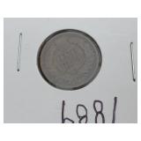 5 U.S. Indian Head Pennies 1862 - 1881 - 1889 - 1893 - 1896 5 U.S. Indian Head Pennies 1862 - 1881 - 1889 - 1893 - 1896
