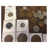 Group Vintage Mexico Foreign Coins Group Vintage Mexico Foreign Coins