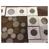 Group Vintage Mexico Foreign Coins Group Vintage Mexico Foreign Coins