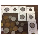 Group Vintage Mexico Foreign Coins Group Vintage Mexico Foreign Coins