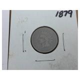 5 U.S. Indian Head Pennies 1879 - 1882 - 1891 - 1895 - 1897 5 U.S. Indian Head Pennies 1879 - 1882 - 1891 - 1895 - 1897