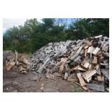 Truck Bed Load of Mixed Species Pre Cut and Split Firewood